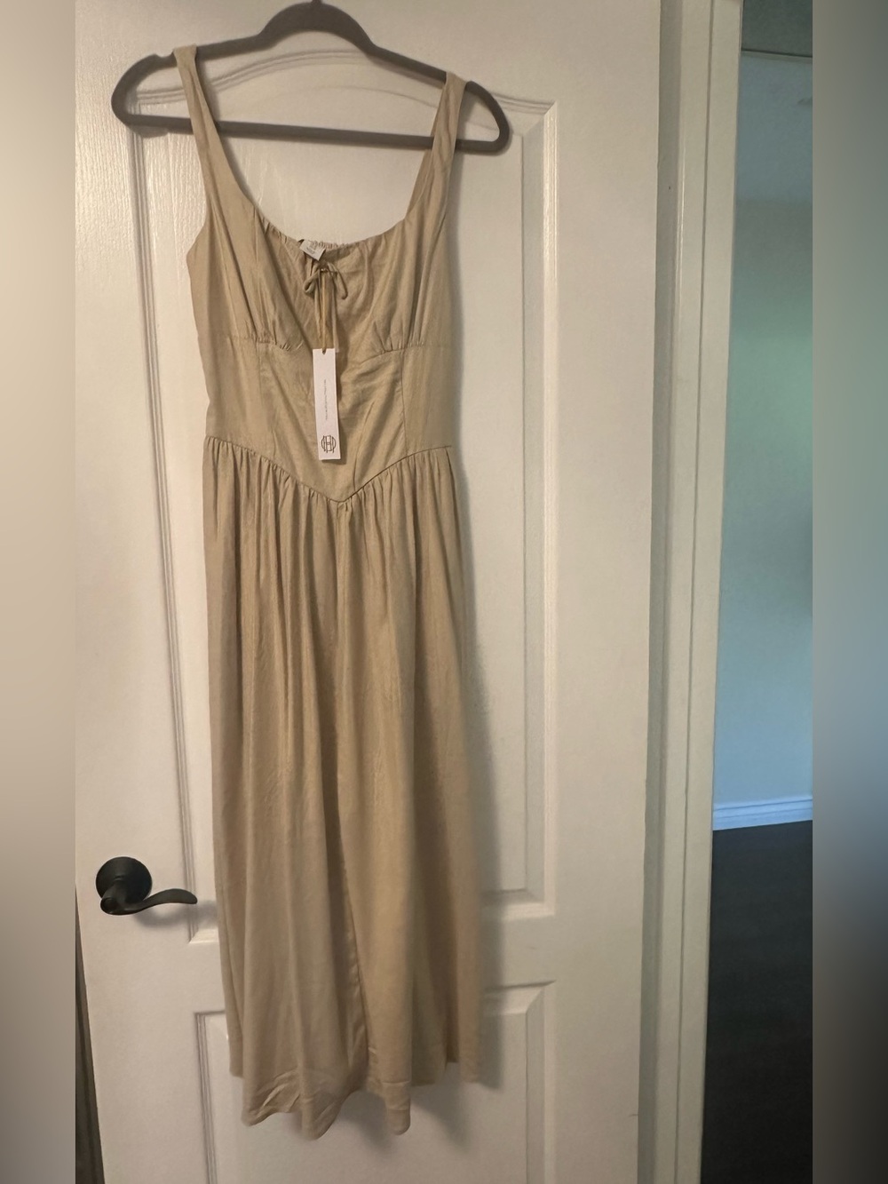 House of Harlow 1960 Light Beige Maxi Dress
